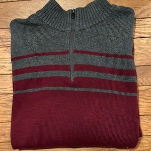 Eddie Bauer 1/4 zip cotton sweater 3XL
